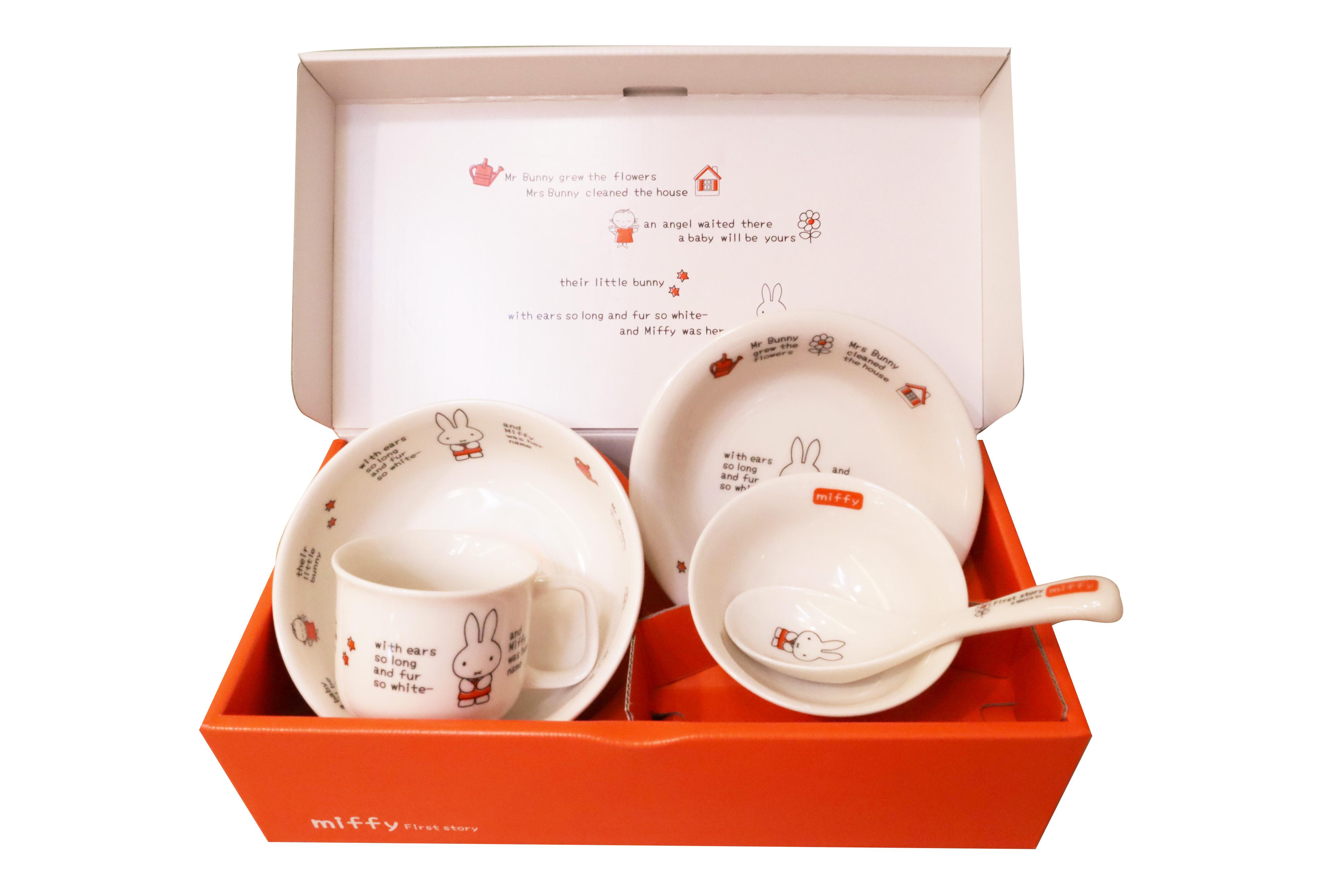 MiFFY日本製骨瓷餐具套裝 HK$320