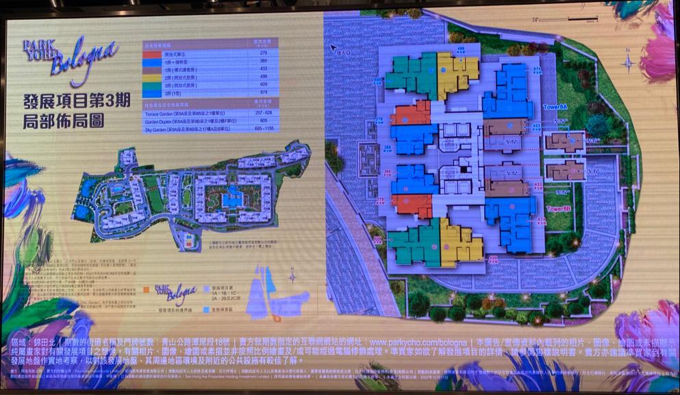 元朗新盤|PARK YOHO Bologna 24小時內上載樓書 分層戶型布局有得睇!