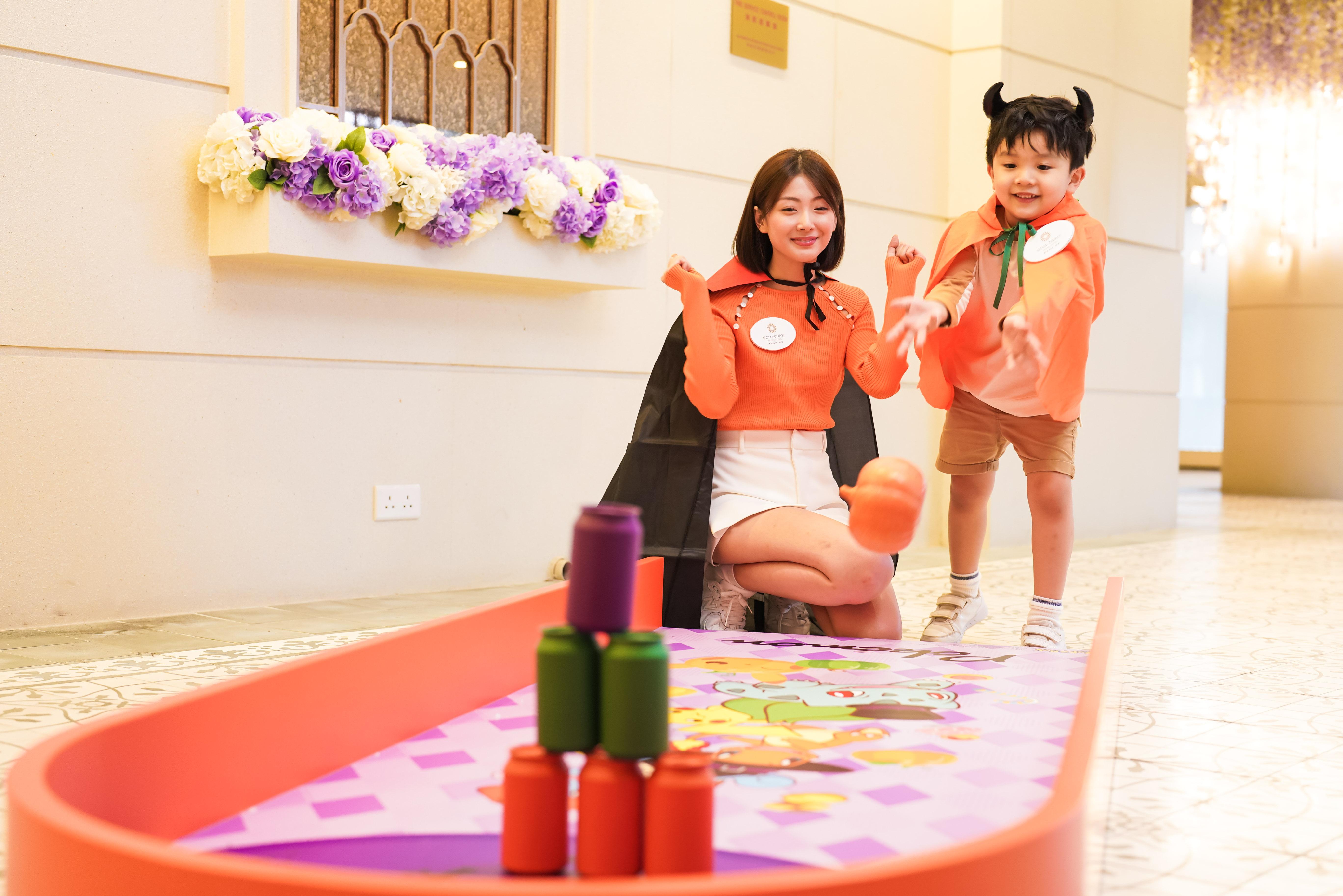 萬聖節南瓜保齡