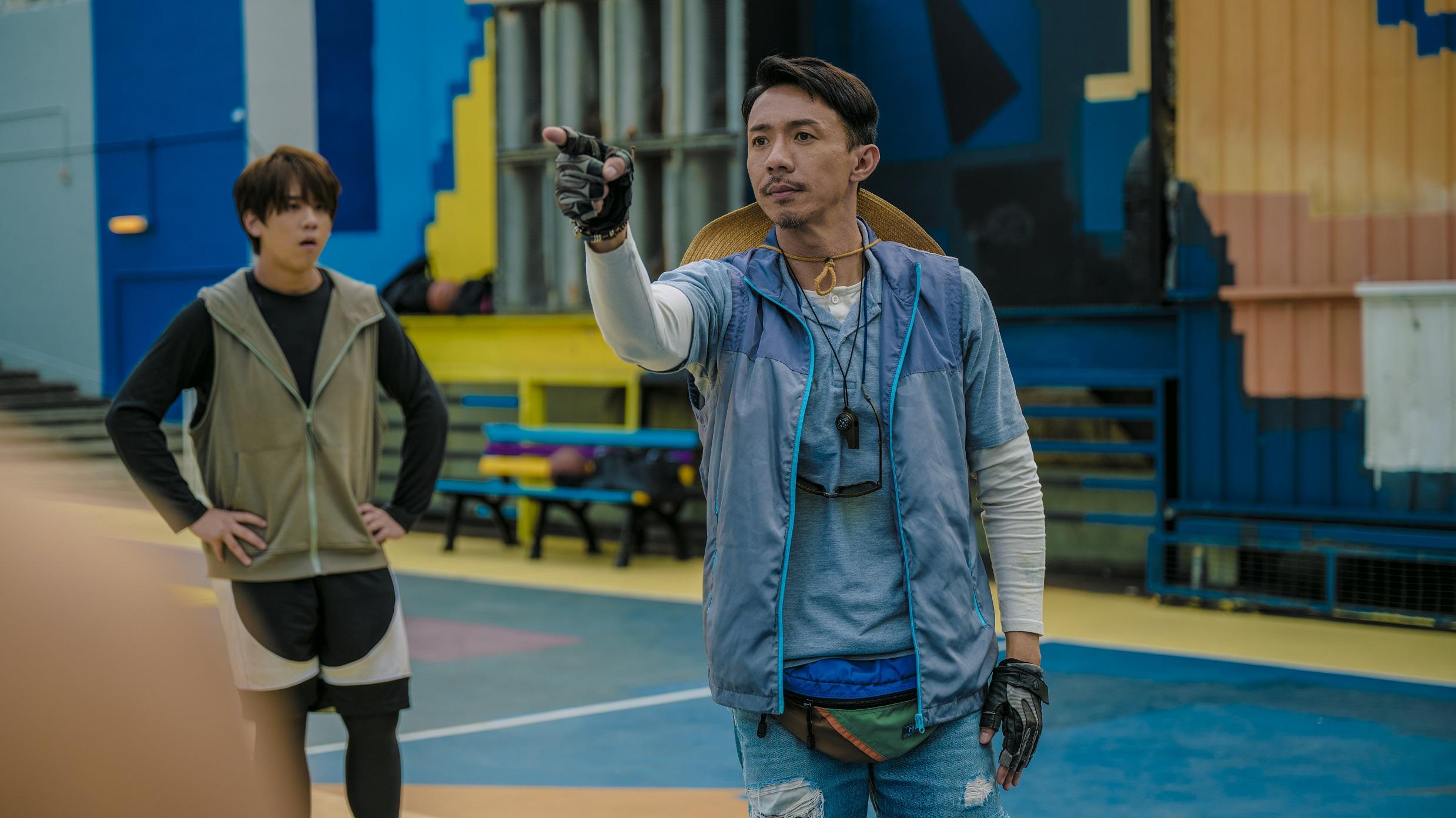 葛綽瑤感激張繼聰無私的分享和指導。(《季前賽》劇照)