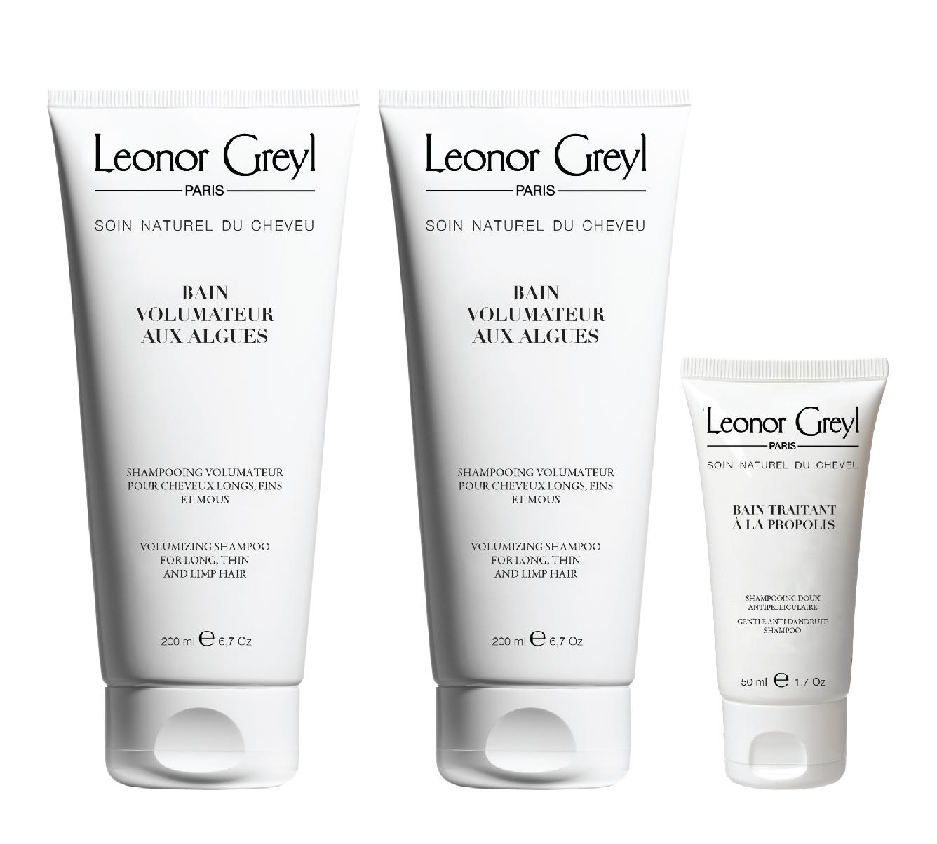 Leonor Greyl 海藻豐盈洗髮露套裝 $612 (原價$810至$825) .海藻豐盈洗髮露 200ml x 2 .洗髮露50ml (限量50套)