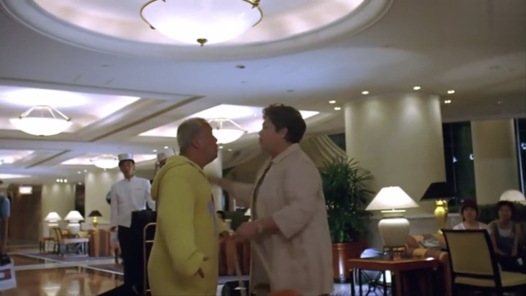 曾志偉在酒店重遇初戀情人肥媽。