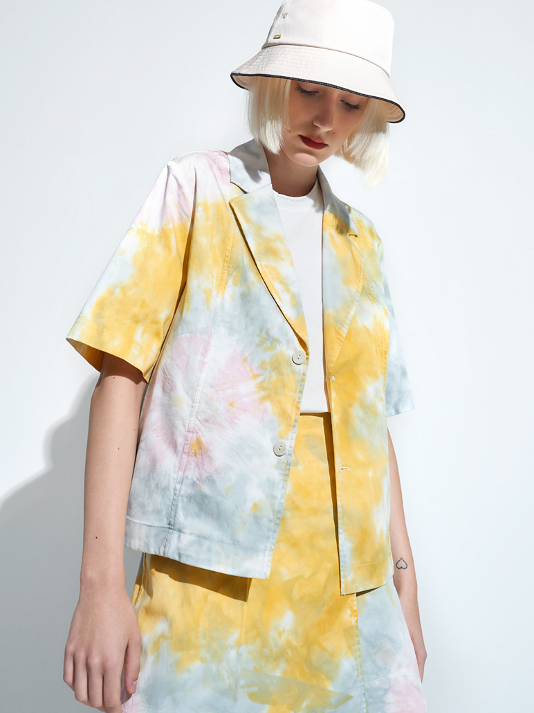 Tie Dye Shacket $654 原價$2,180