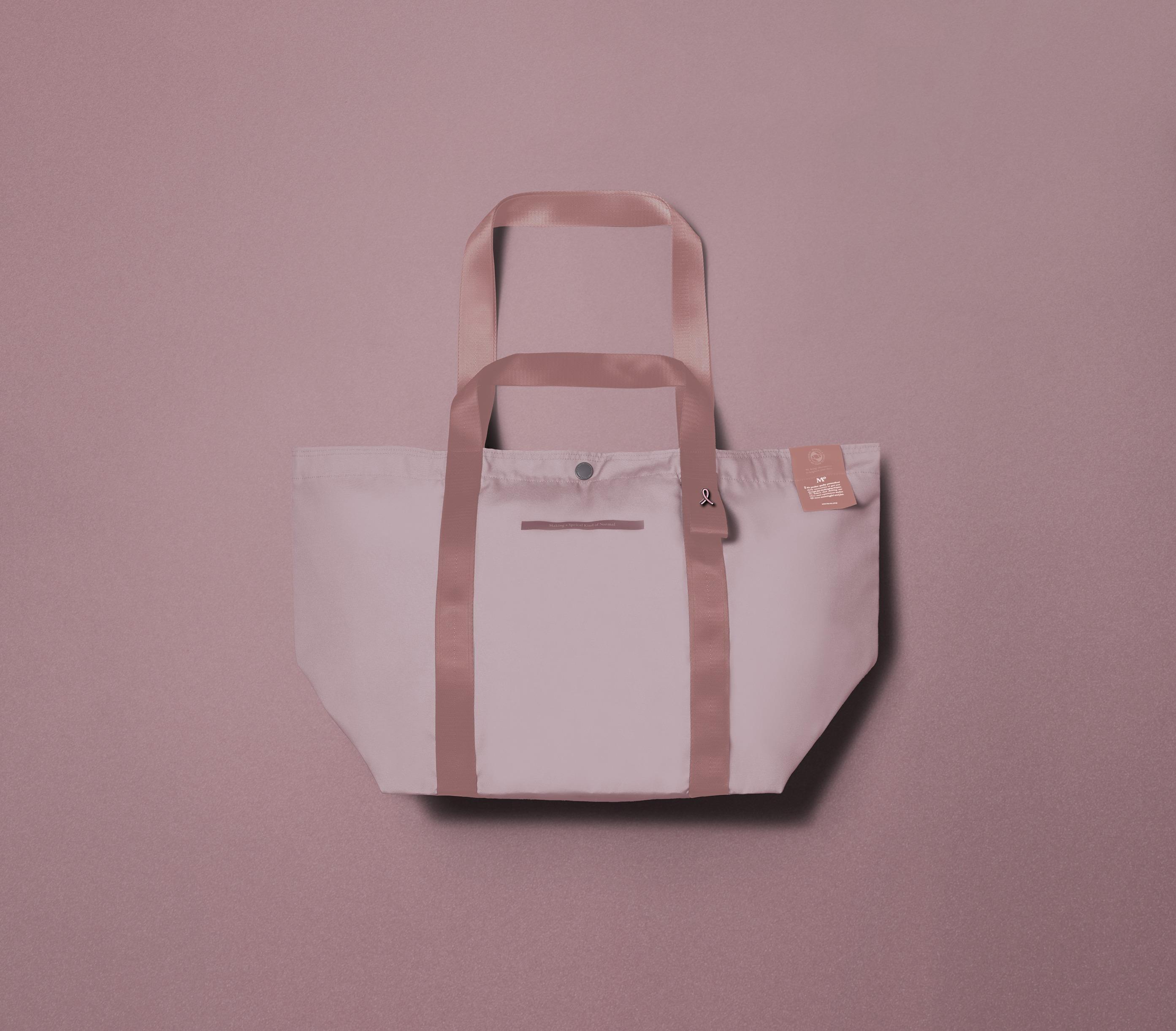 MO/MaskOn._ x 粉紅革命限量聯乘Tote Bag $298(大)/ $268 (小)