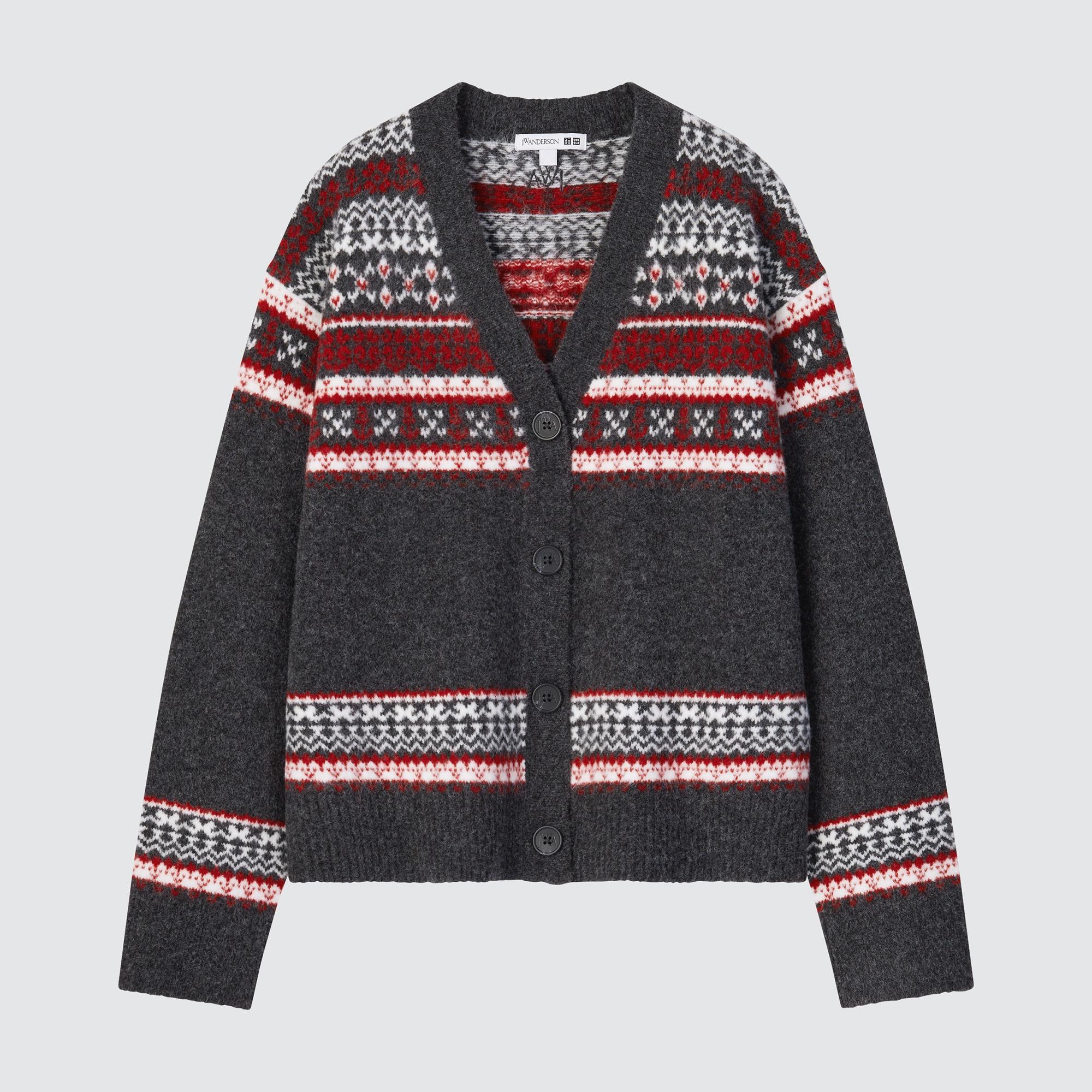 Soufflé Yarn 提花針織外套 $299