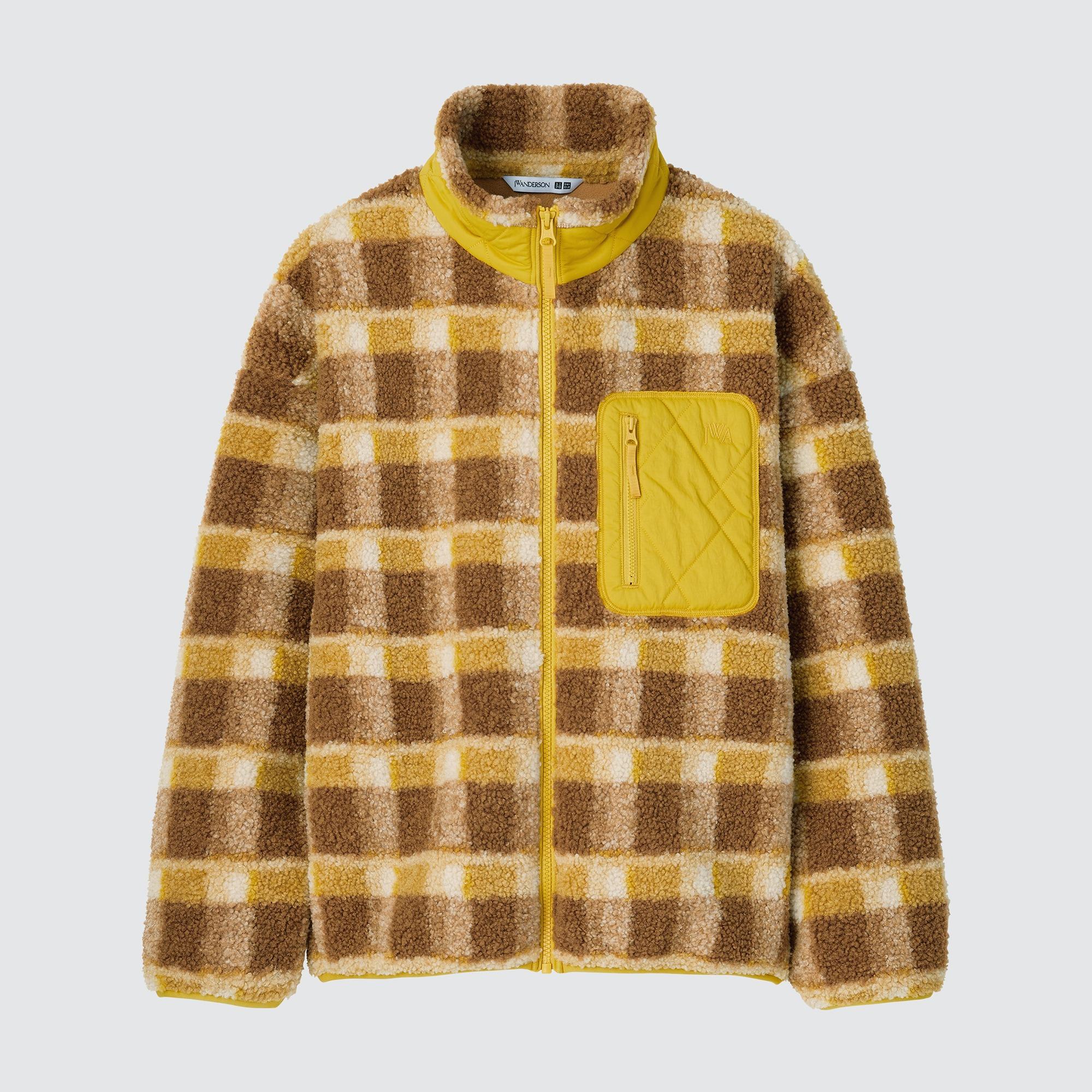 防風搖粒絨印花外套 $499