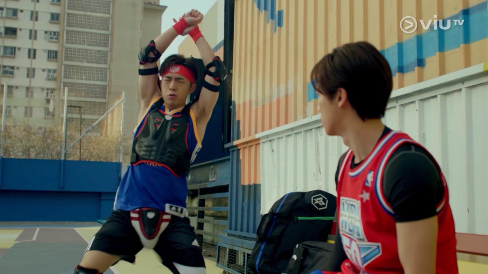 《季前賽》電視截圖。