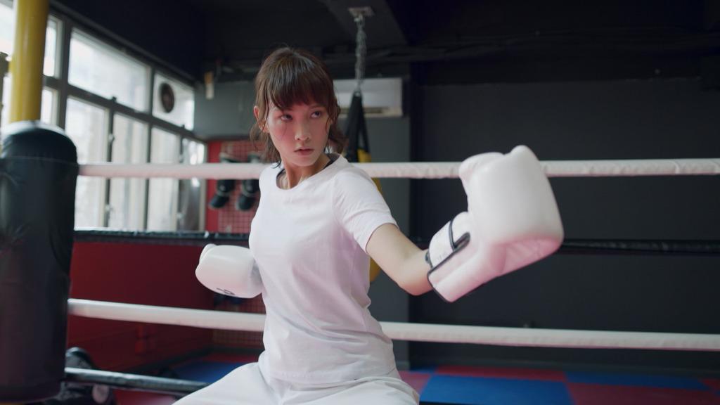 談善言每當自我質疑時,都會想起《打天下》的莊惠,角色跌倒爬起身的堅持成為她莫大鼓勵。