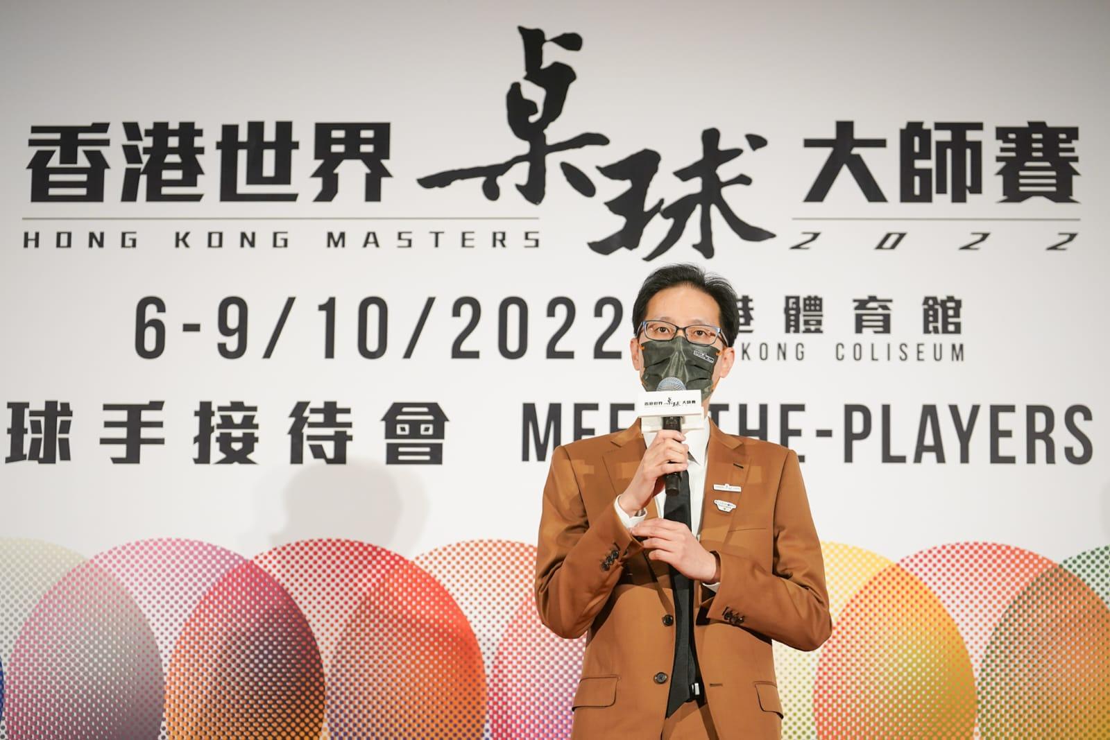 世界桌球大師賽10月6日正式開打。(李睿哲攝)