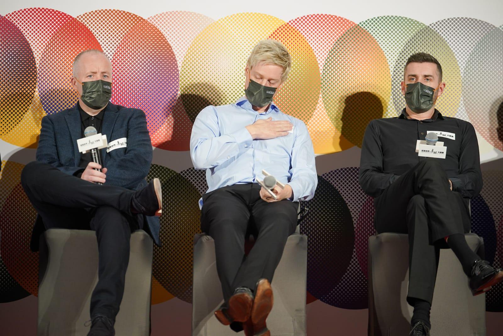 世界桌球大師賽10月6日正式開打。(李睿哲攝)