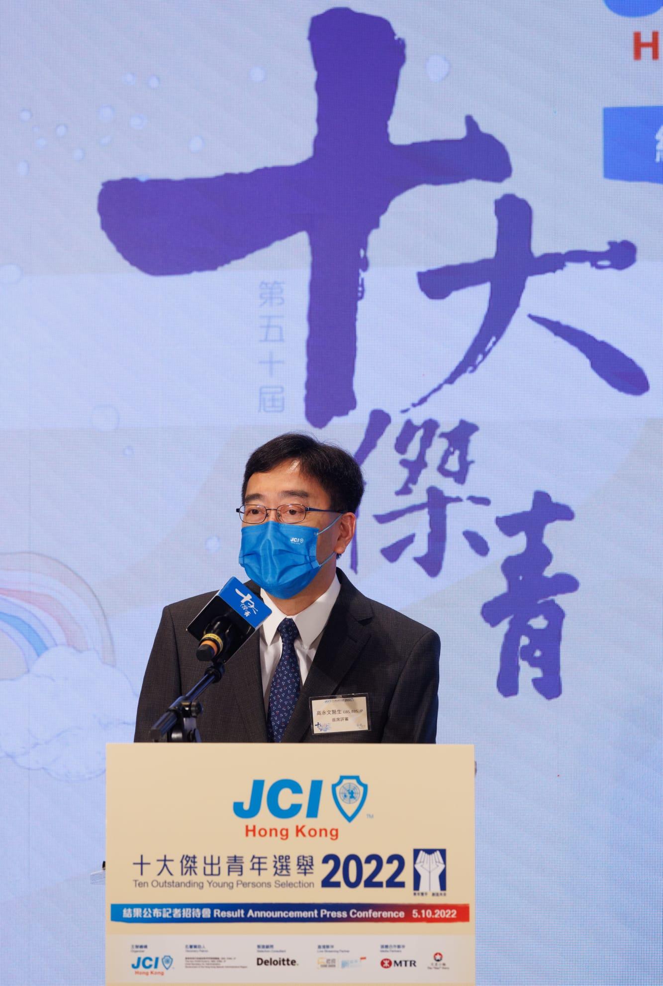 十大傑青|香港運動員佔半數 張家朗勉勵港人勿忘初心 (蘇文傑攝)