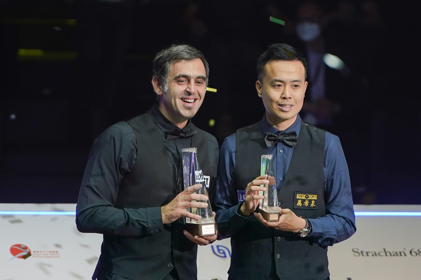 奧蘇利雲於香港世界桌球大師賽奪冠