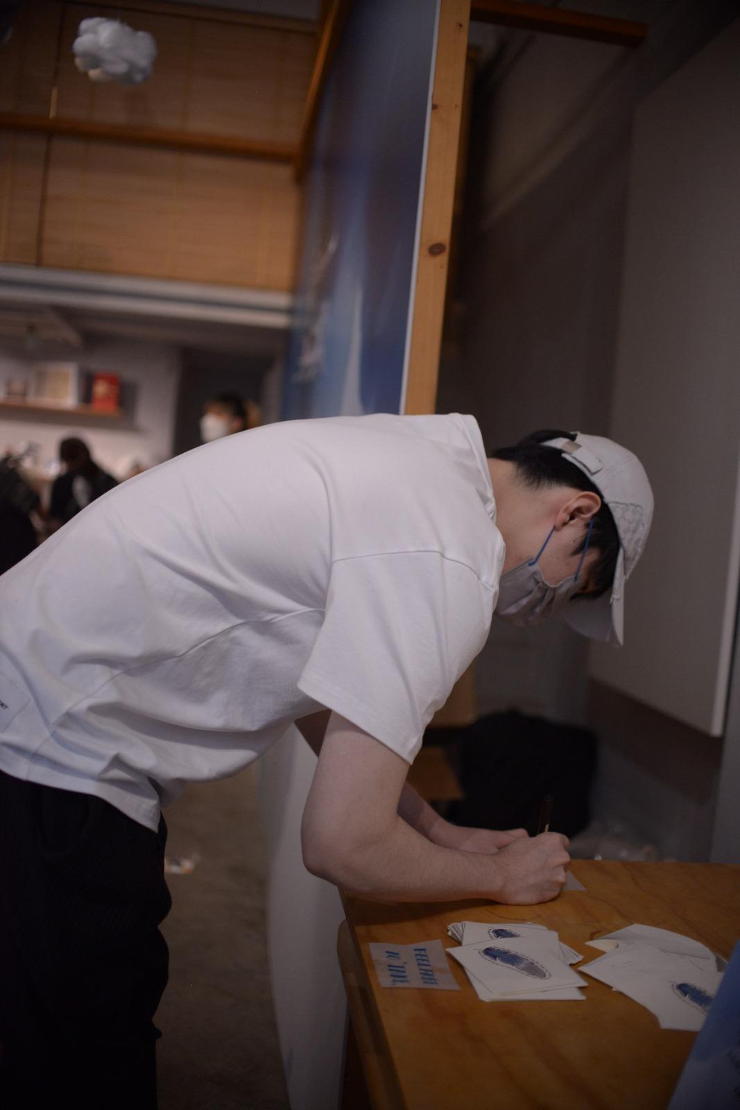 陳卓賢低調到場。(RE NEWS提供。)