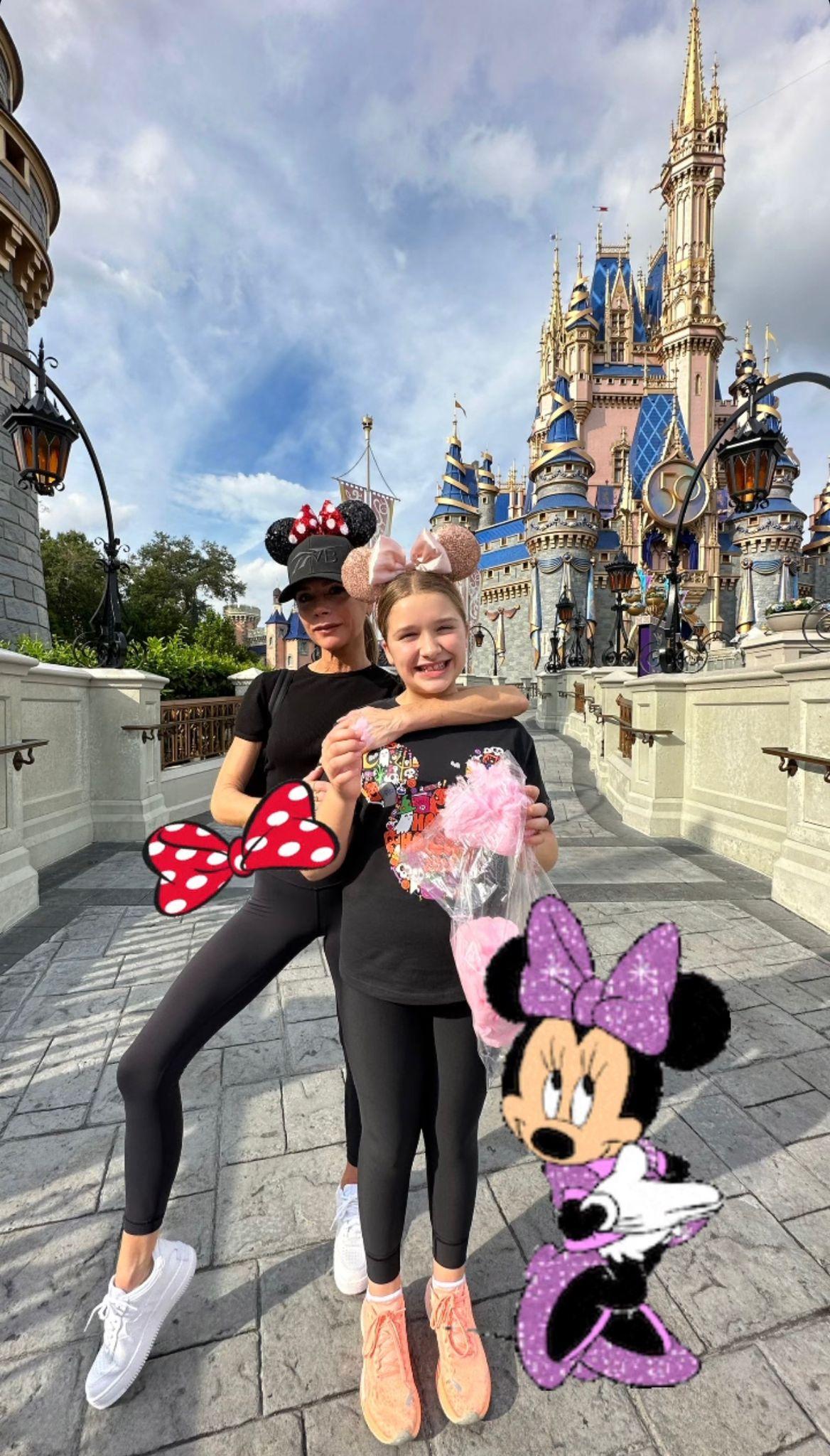 11歲哈七就快高過媽咪。