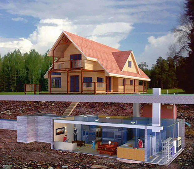 俄羅斯人對防核地堡需求持續上升。(互聯網)