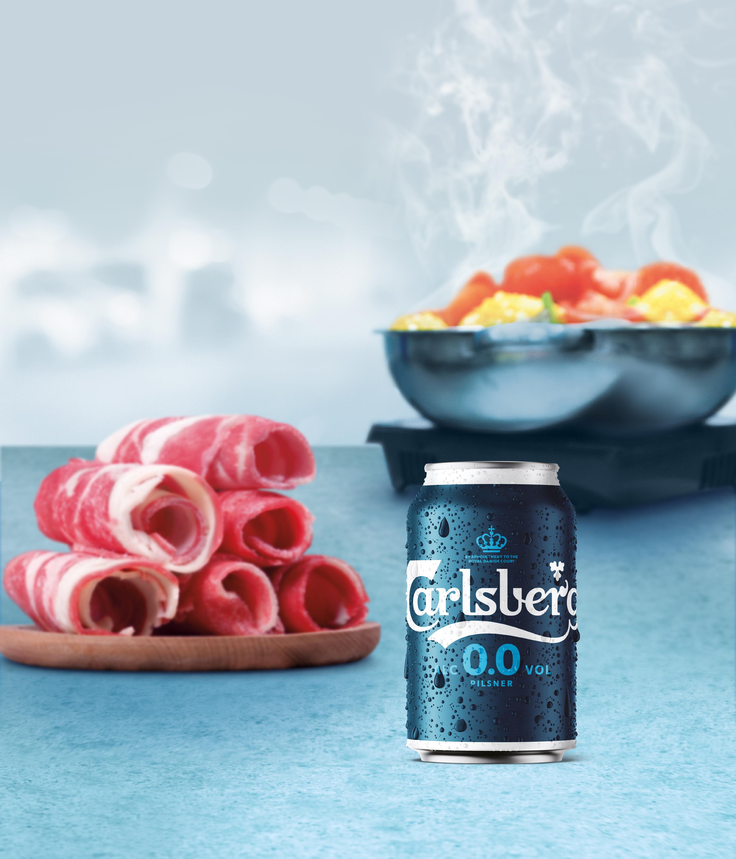 「零度嘉士伯」標榜低卡、零糖及零酒精。