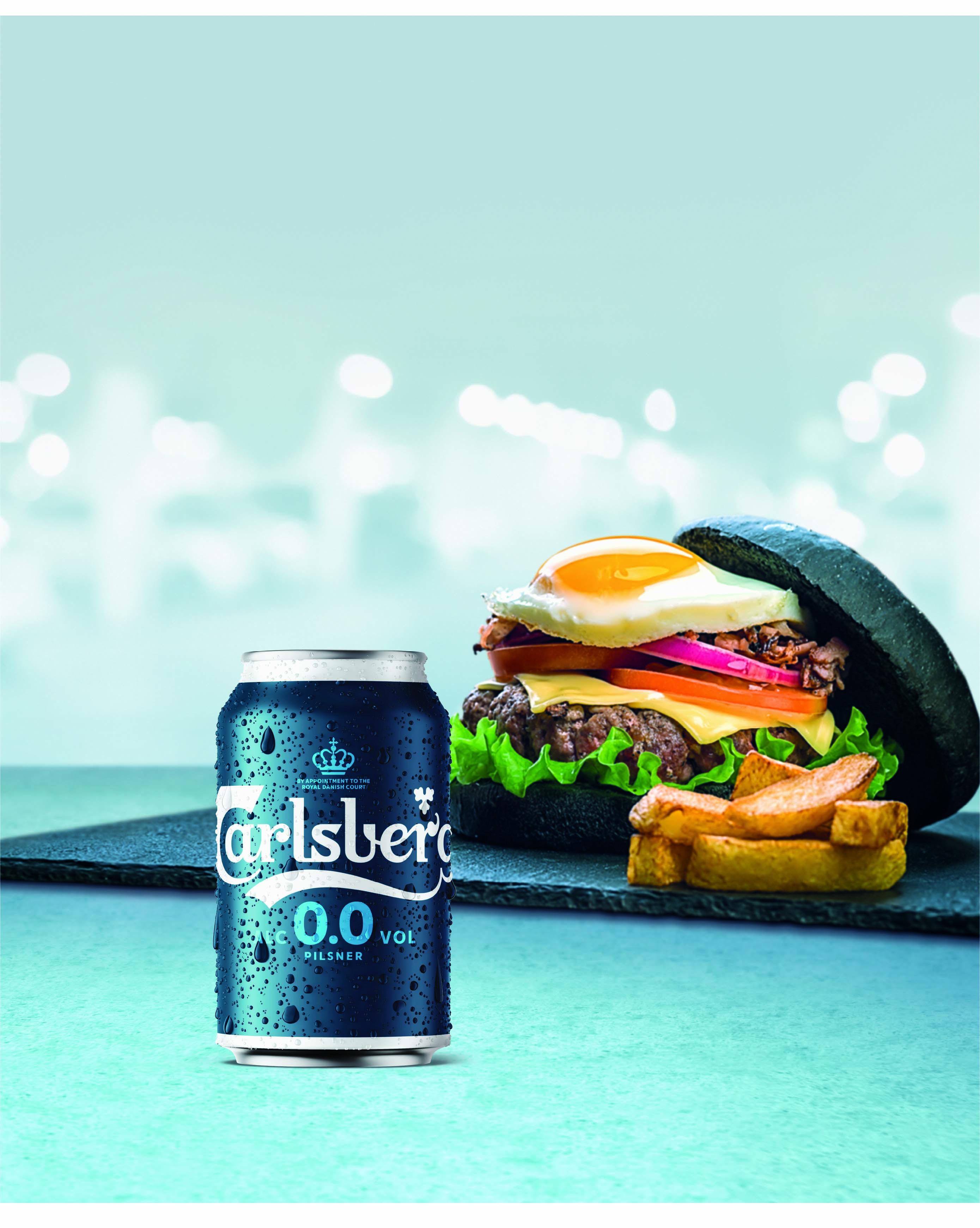 「零度嘉士伯」標榜低卡、零糖及零酒精。