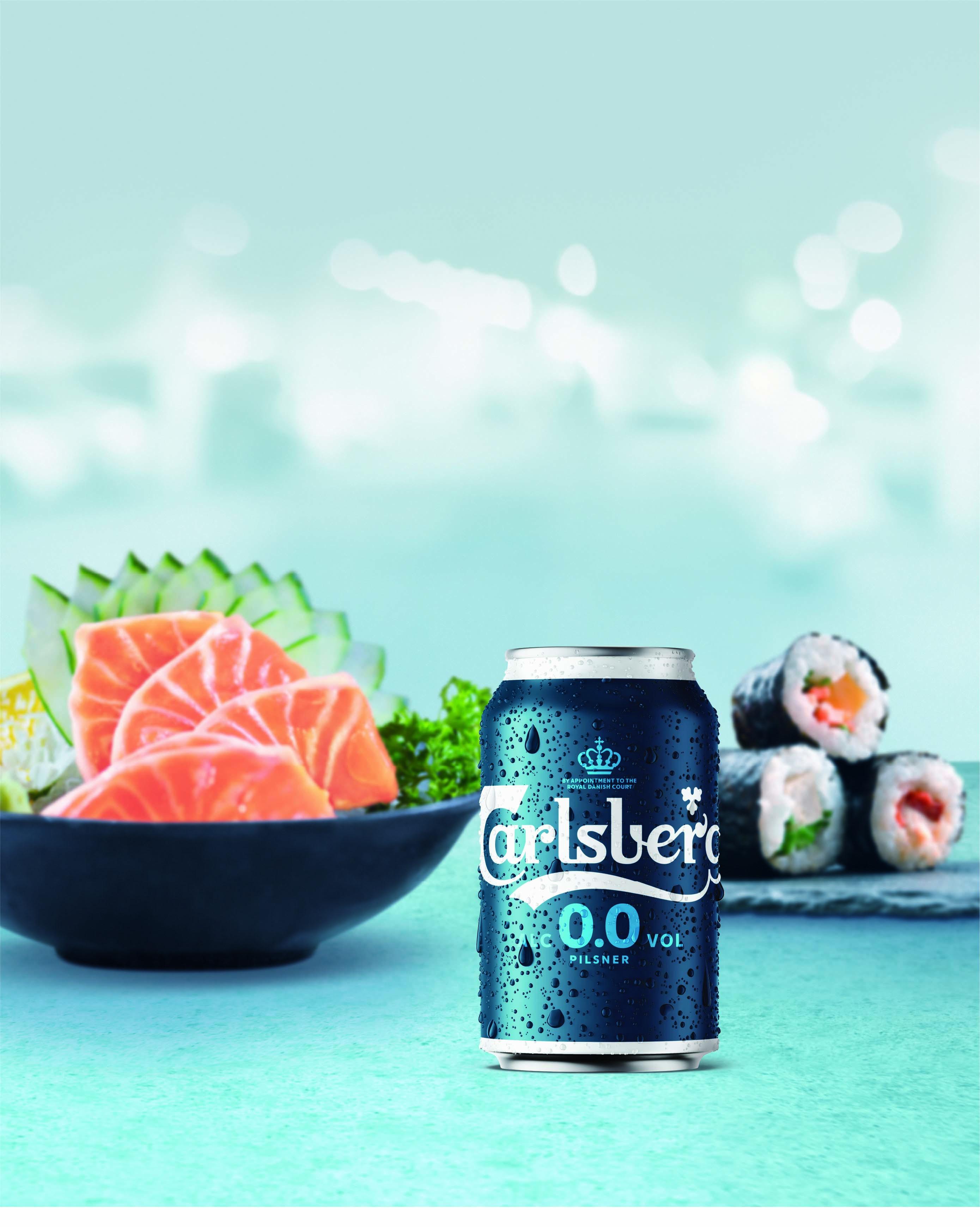 「零度嘉士伯」標榜低卡、零糖及零酒精。