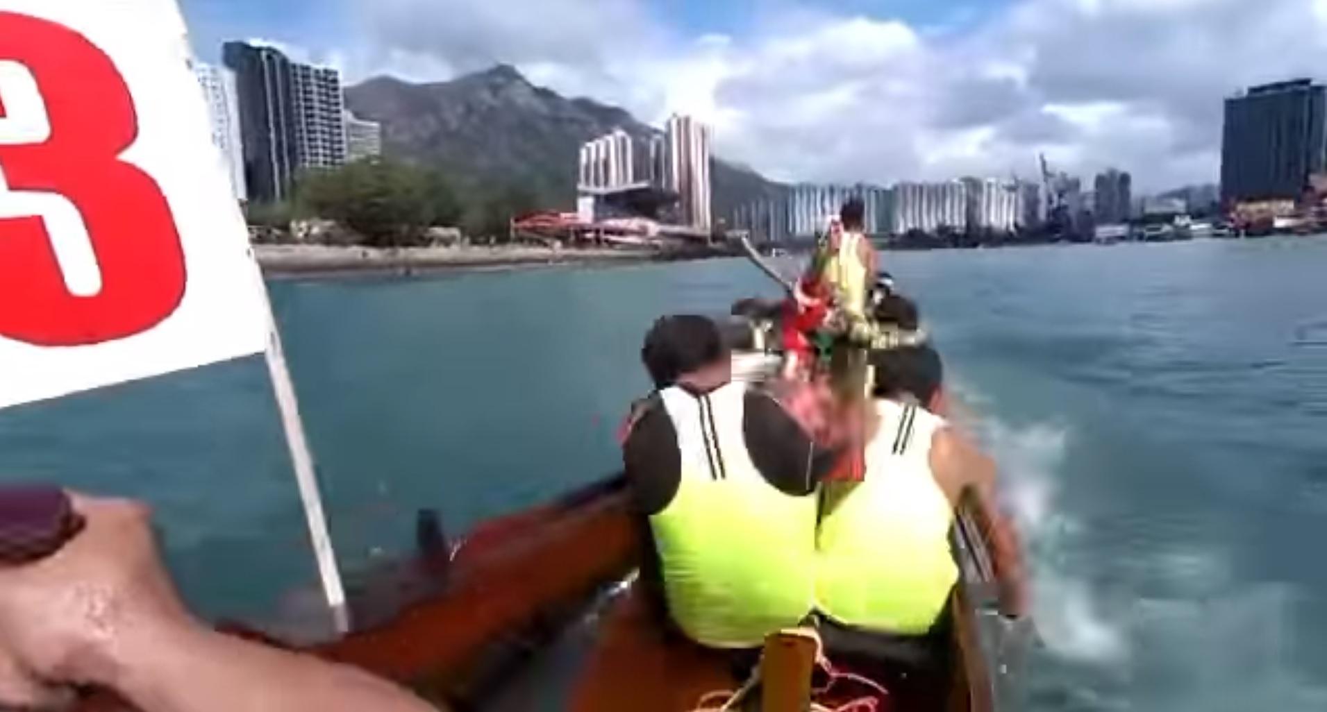 香港回歸25周年,舉行龍舟競渡