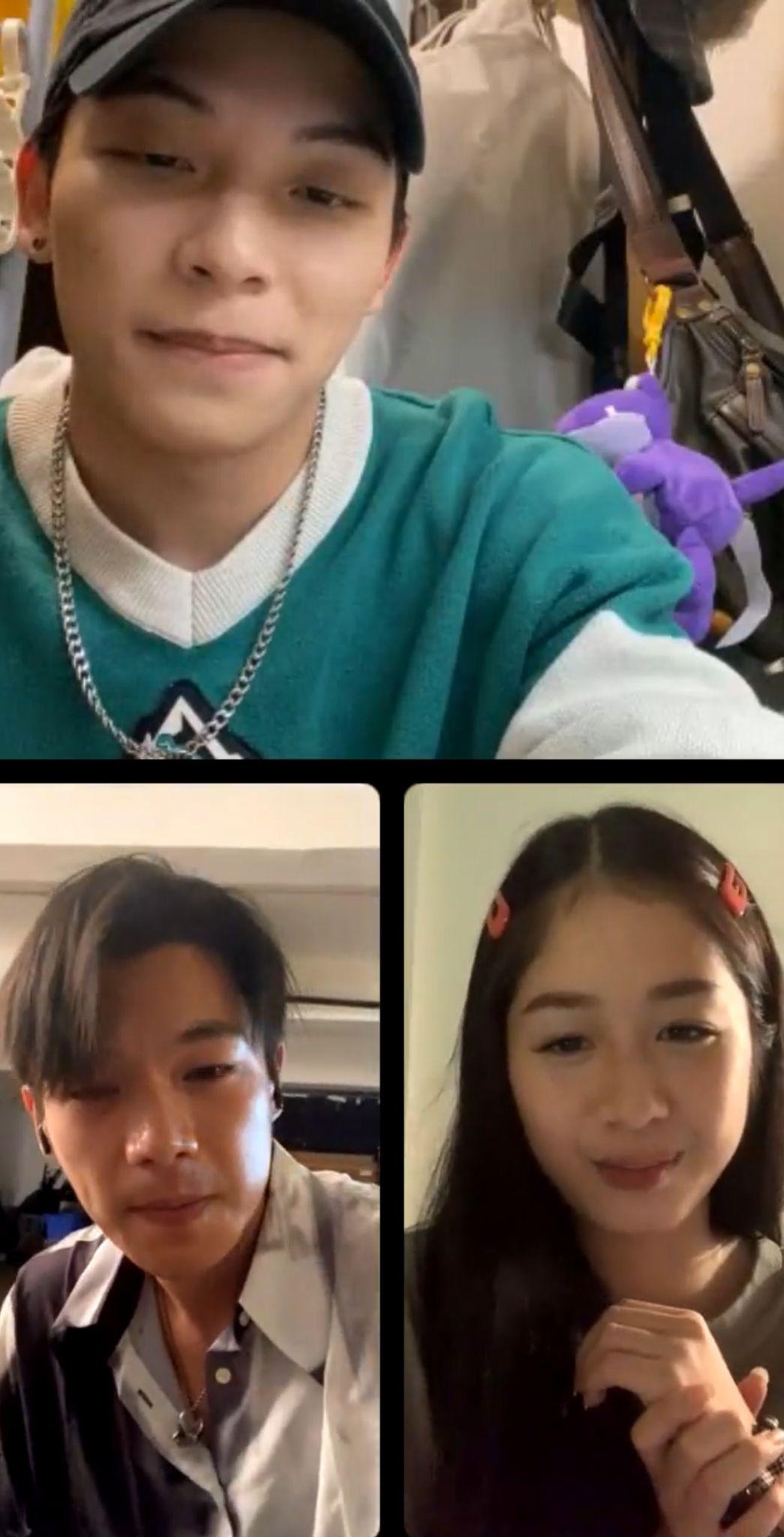 校草Stone昨晚開Live,Will都有一度加入。