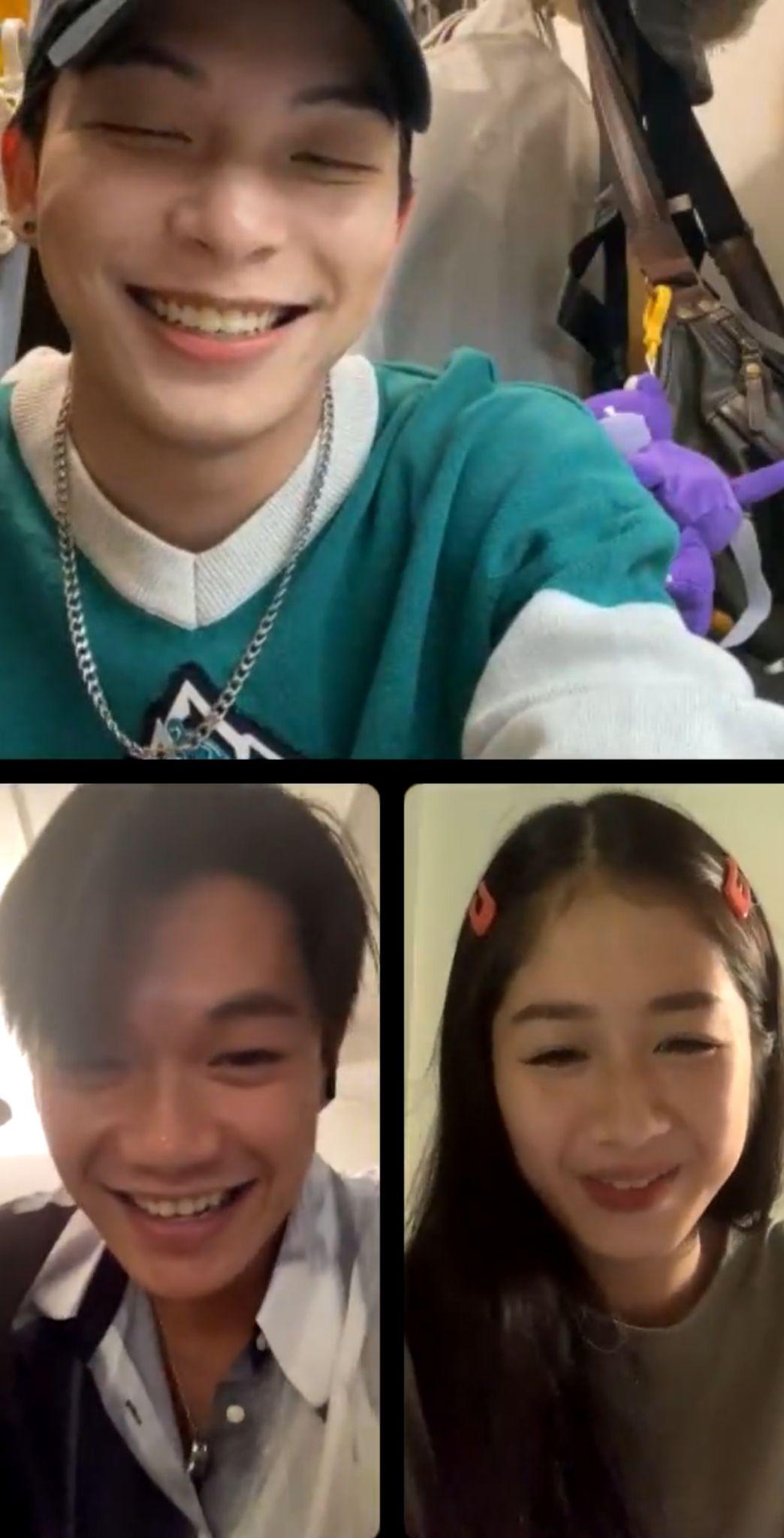 校草Stone昨晚開Live,Will都有一度加入。