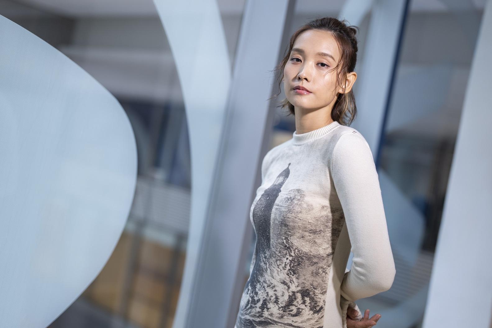 談善言笑言所演角色的愛情,通常沒好結果。(陳奕釗攝)