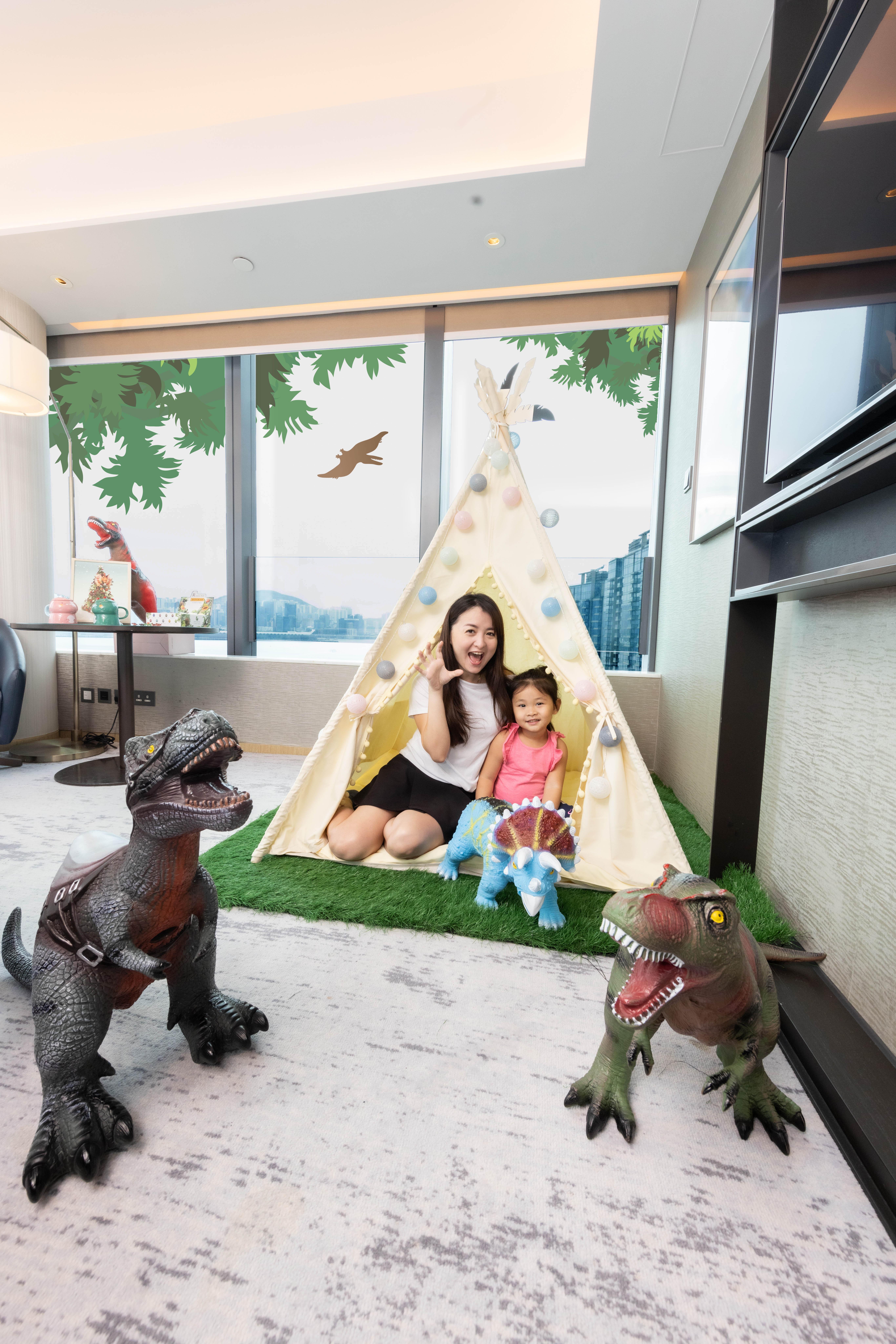 【聖誕「龍」莊Staycation套票】主題房間