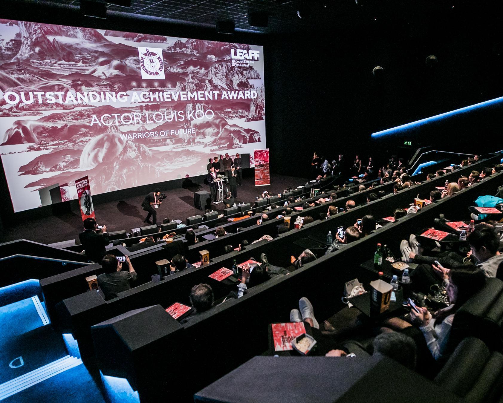 古天樂獲頒亞洲影壇傑出成就獎殊榮。