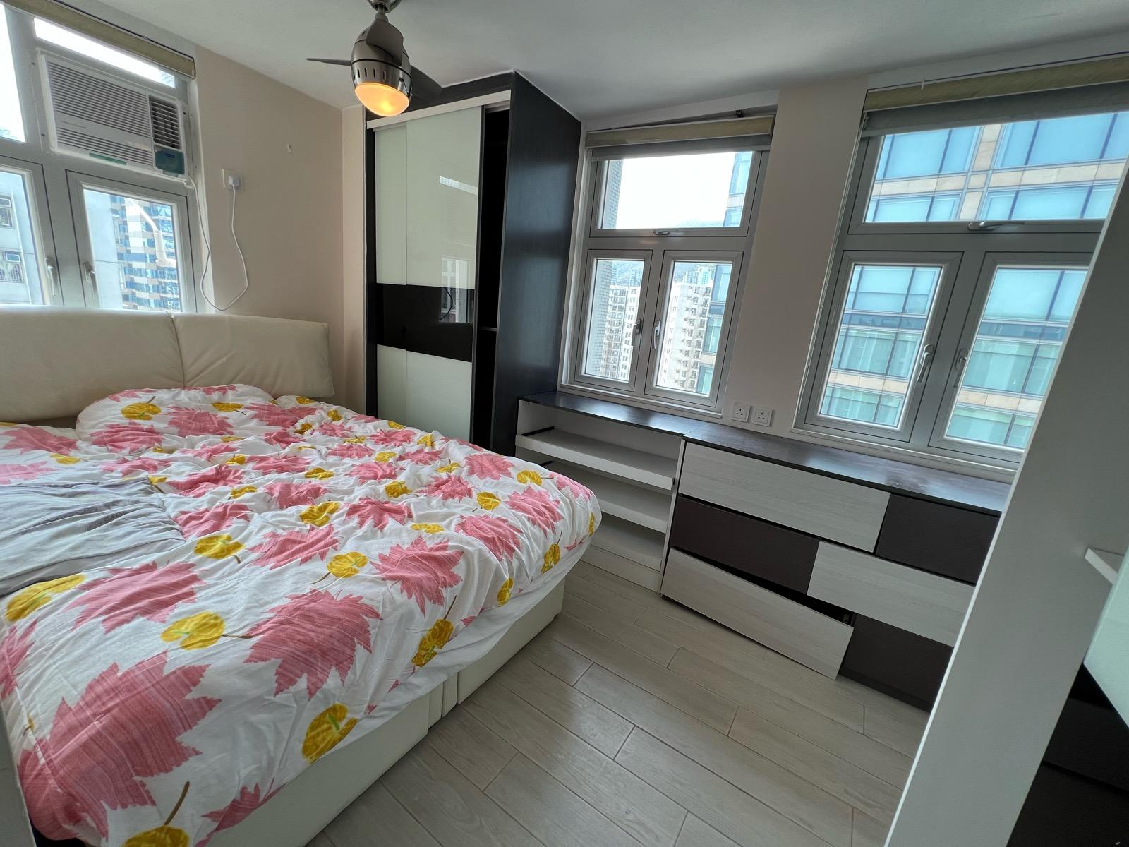 主人套房間隔寬敞,窗戶亦多。