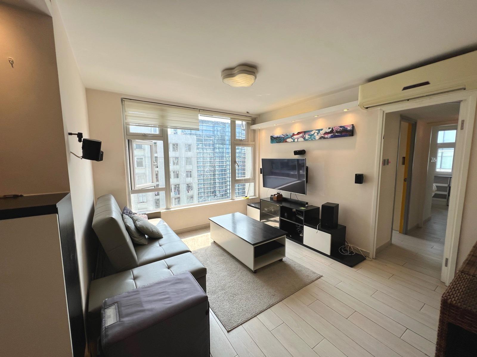 客廳光猛開揚,以樓景為主。