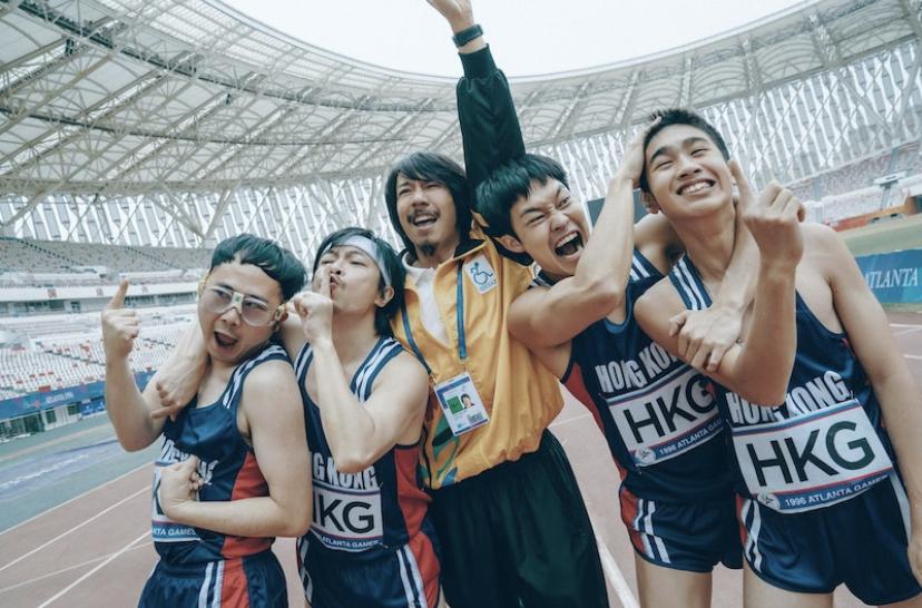 麥沛東和楊偉倫(左一及二)在《媽媽的神奇小子》中,演蘇樺偉的神奇隊友。(劇照)