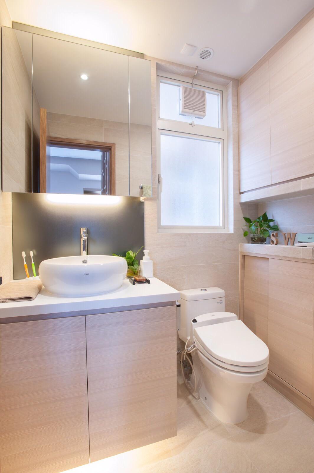 浴室非黑廁,裝修亦雅緻。