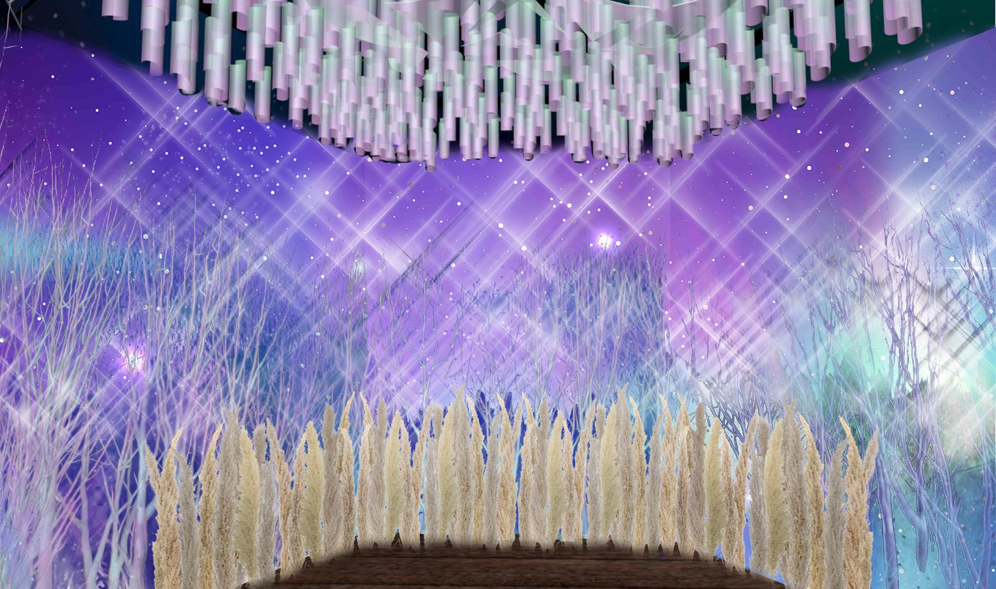 期待而久的極光盛宴在漫星夜空中一覽無遺