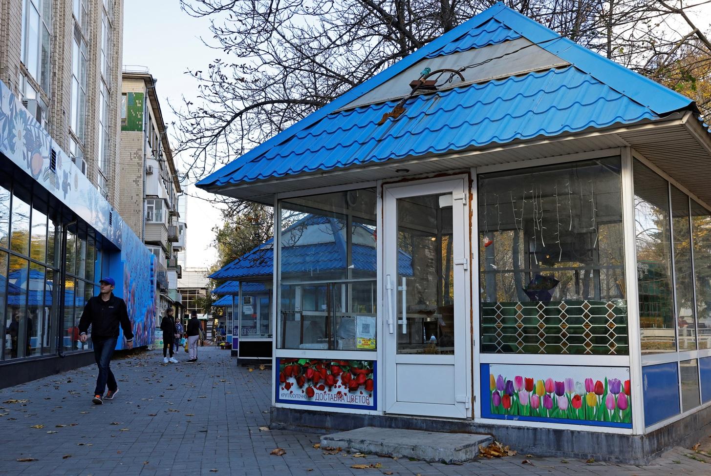 圖為赫爾松州首府赫爾松市。(路透社)