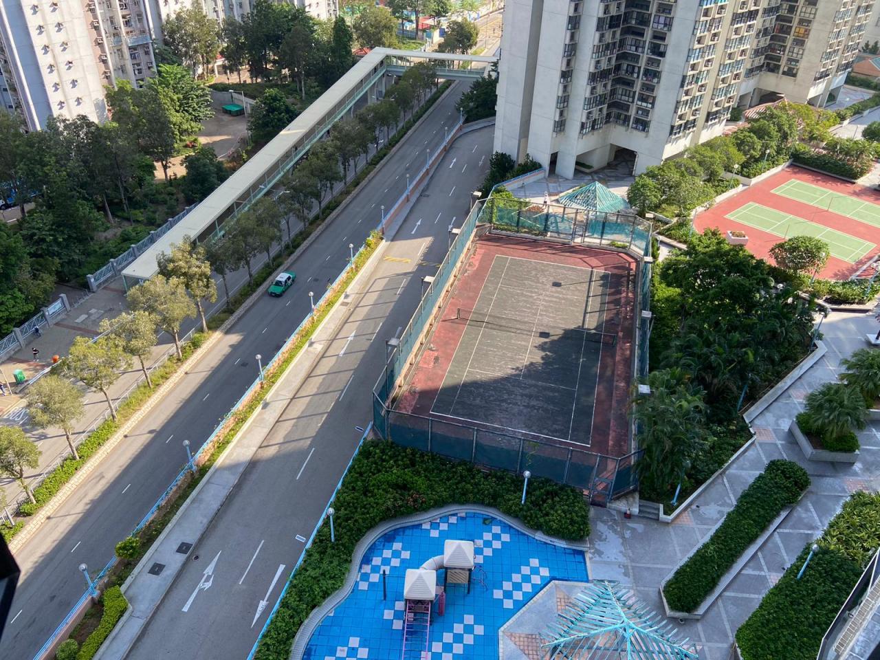 單位景觀以內園及會所設施景觀為主。