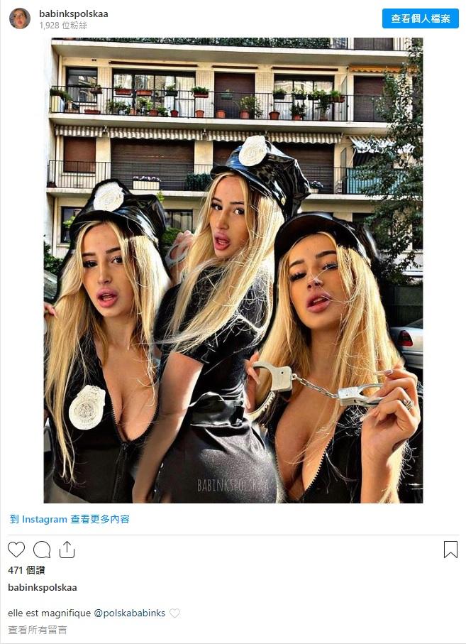 波爾斯卡常以性感造型回饋粉絲。(互聯網)