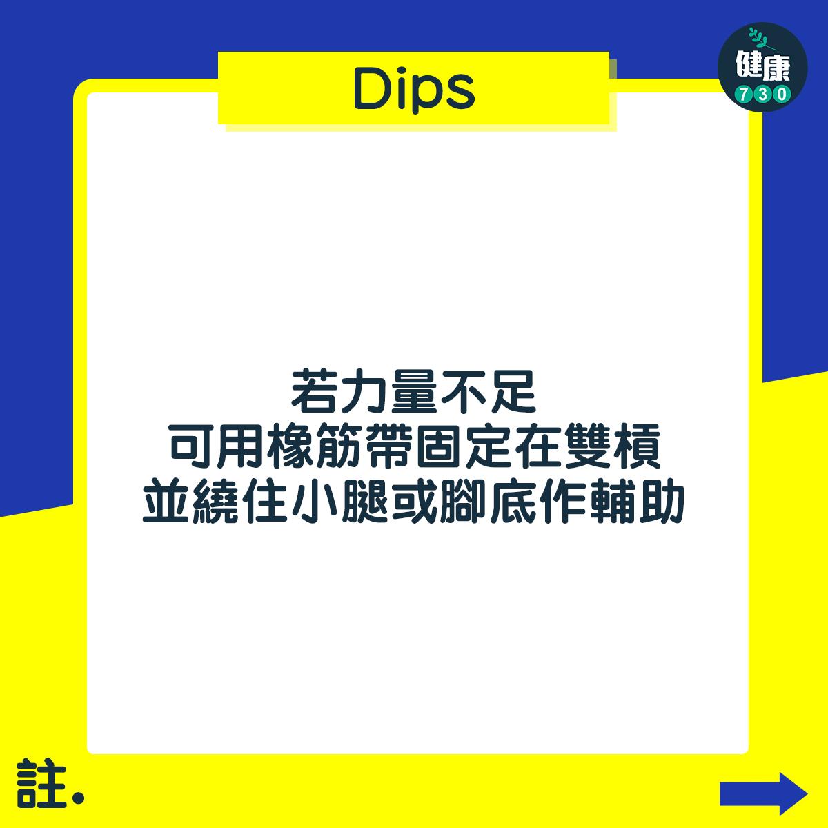 健身|三頭肌訓練,Dips(am730製圖)