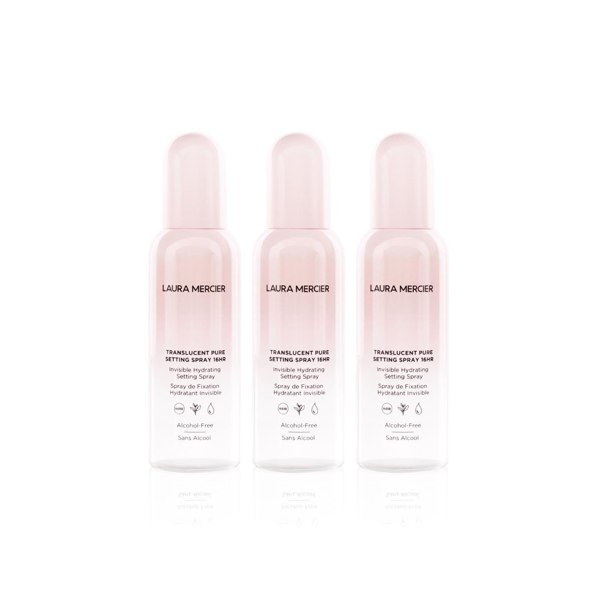 Laura Mercier【買2送1】 輕感親膚定妝噴霧 $660 (價值$990) 輕感親膚定妝噴霧 – 100ml (貨裝) x 3