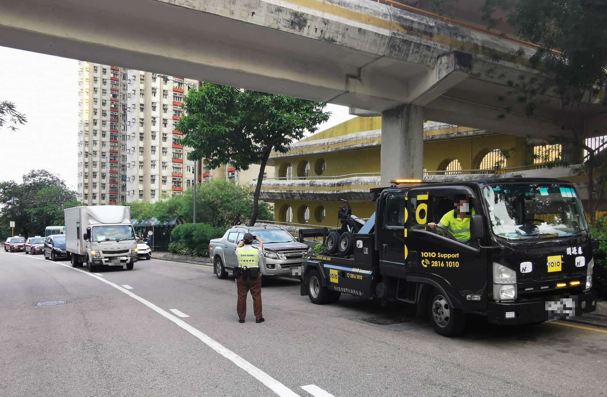 警方籲駕駛人士勿因一時之便違泊。(資料圖片)