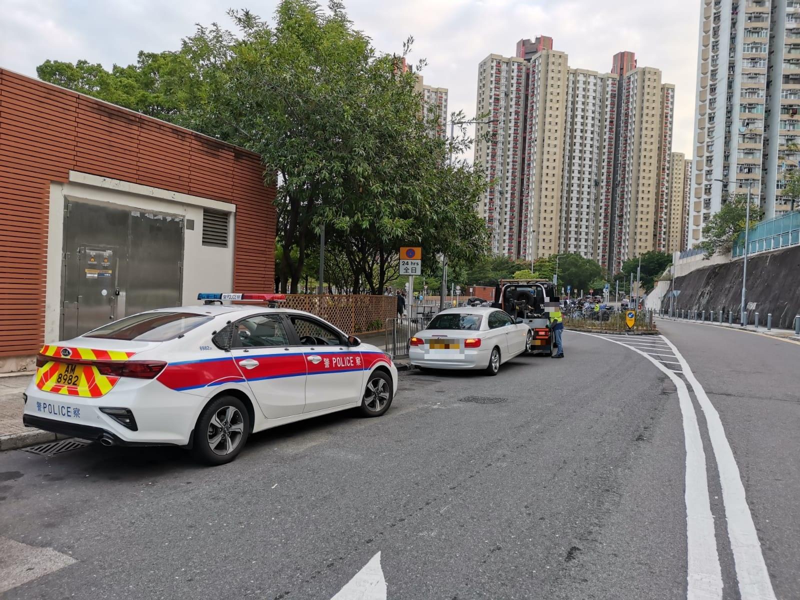 警方籲駕駛人士勿因一時之便違泊。(資料圖片)