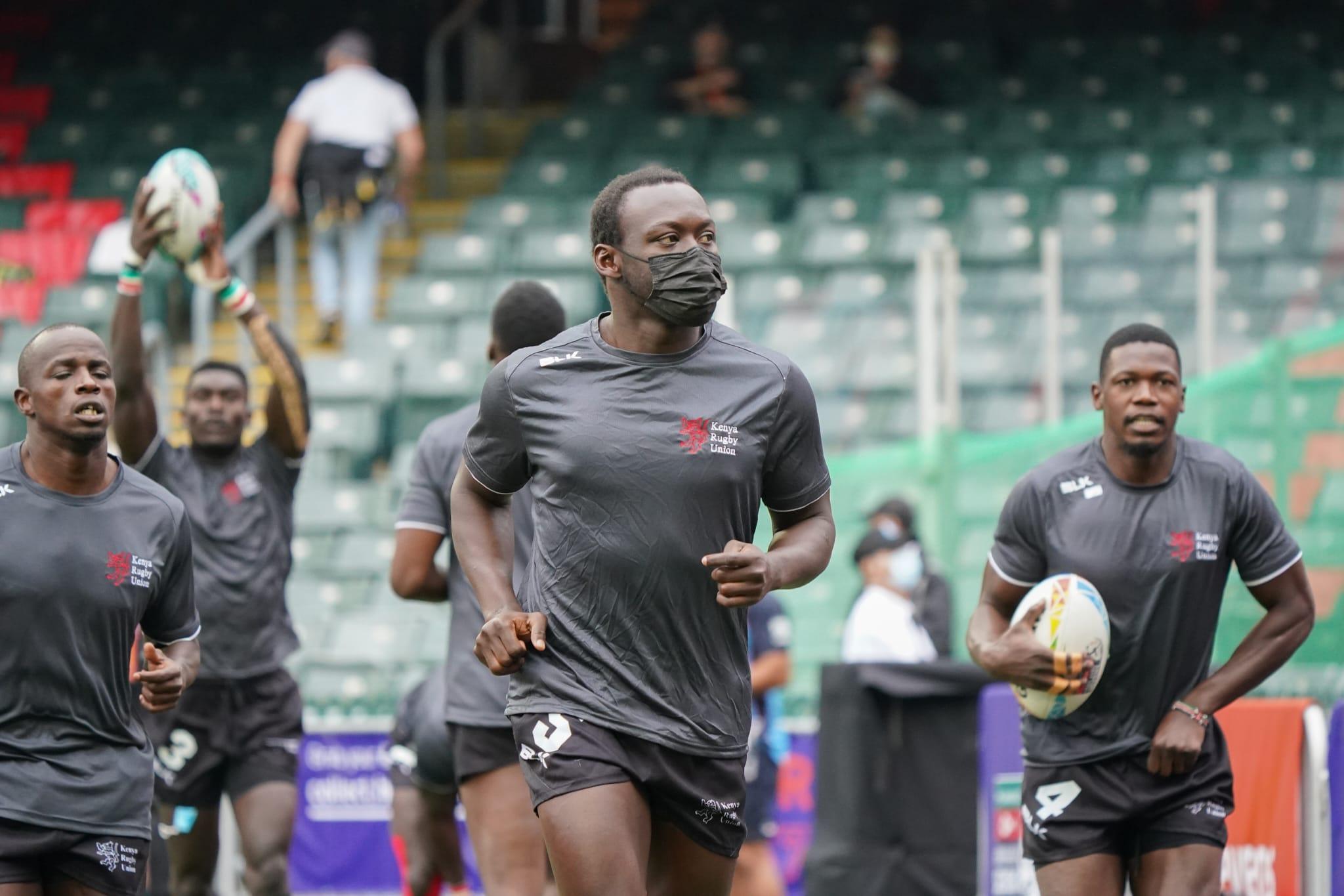 闊別超過3年的香港國際七人欖球賽,今早在香港大球場進行第二日賽事。(李睿哲攝)