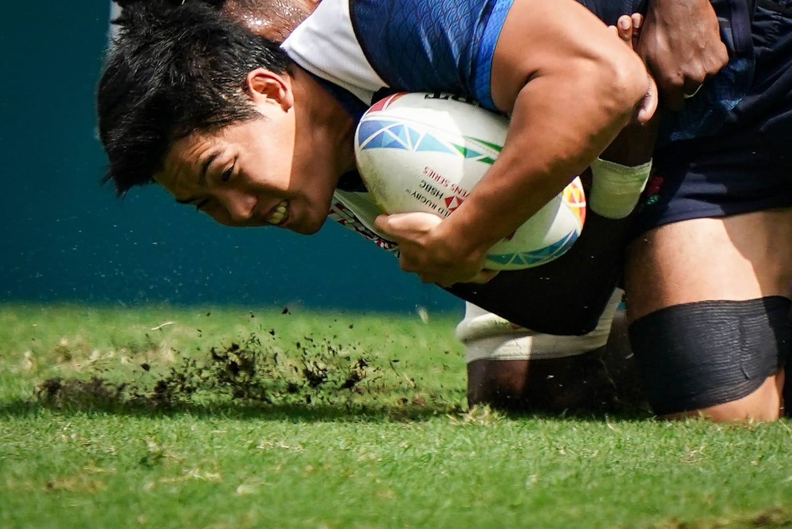 港隊今屆成功開齋,但仍不敵新西蘭。(李睿哲攝)