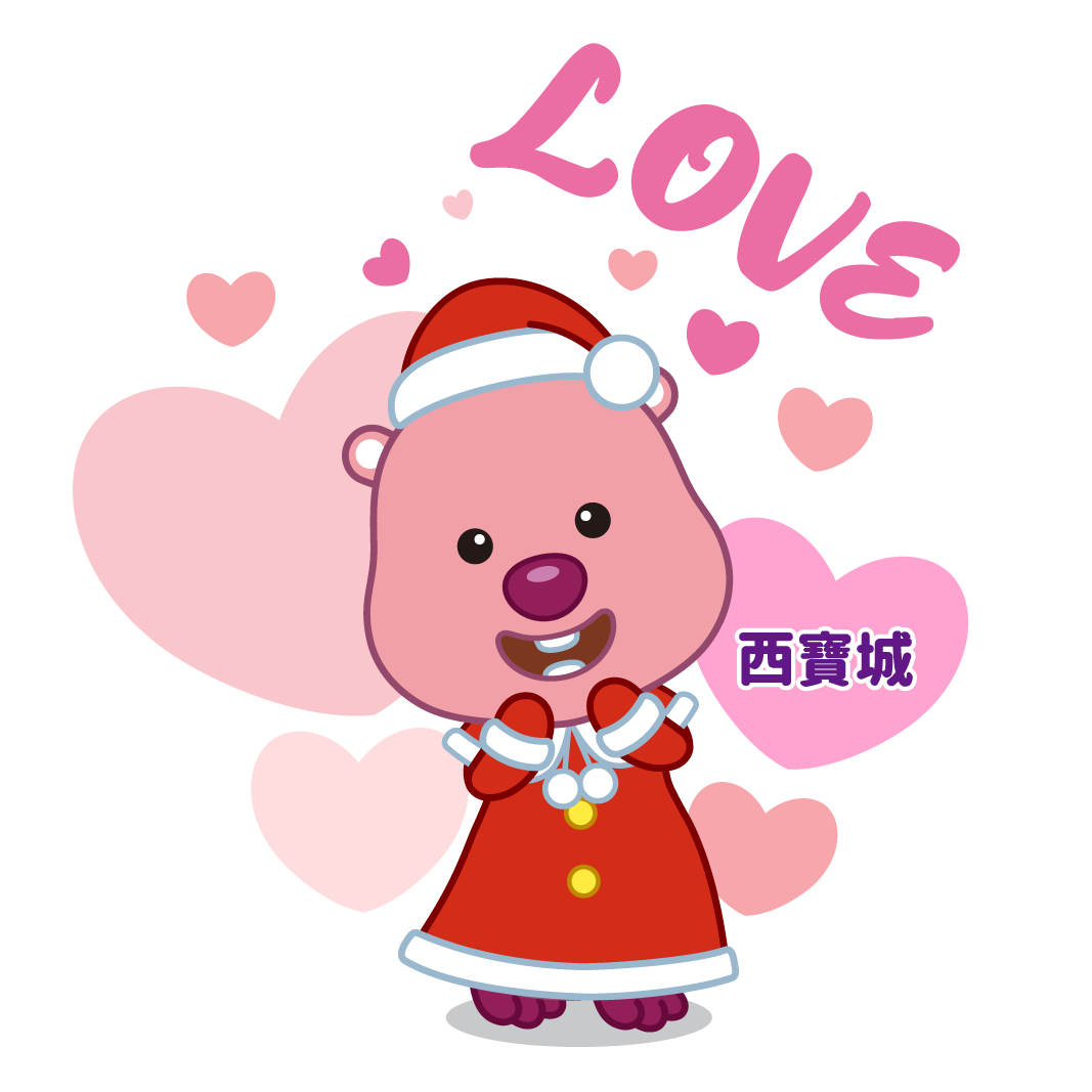 Pororo限定聖誕搞鬼動態貼圖