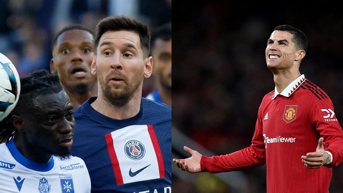 世界盃入球︰美斯5球VsC朗拿度7球