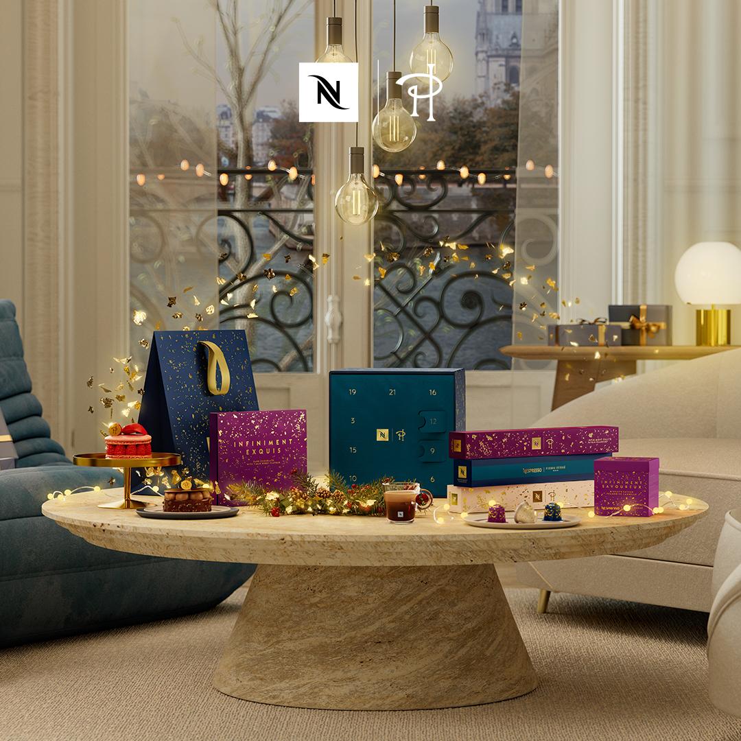Nespresso x 朱古力大師Pierre Hermé 聖誕限量版粉量率先登場