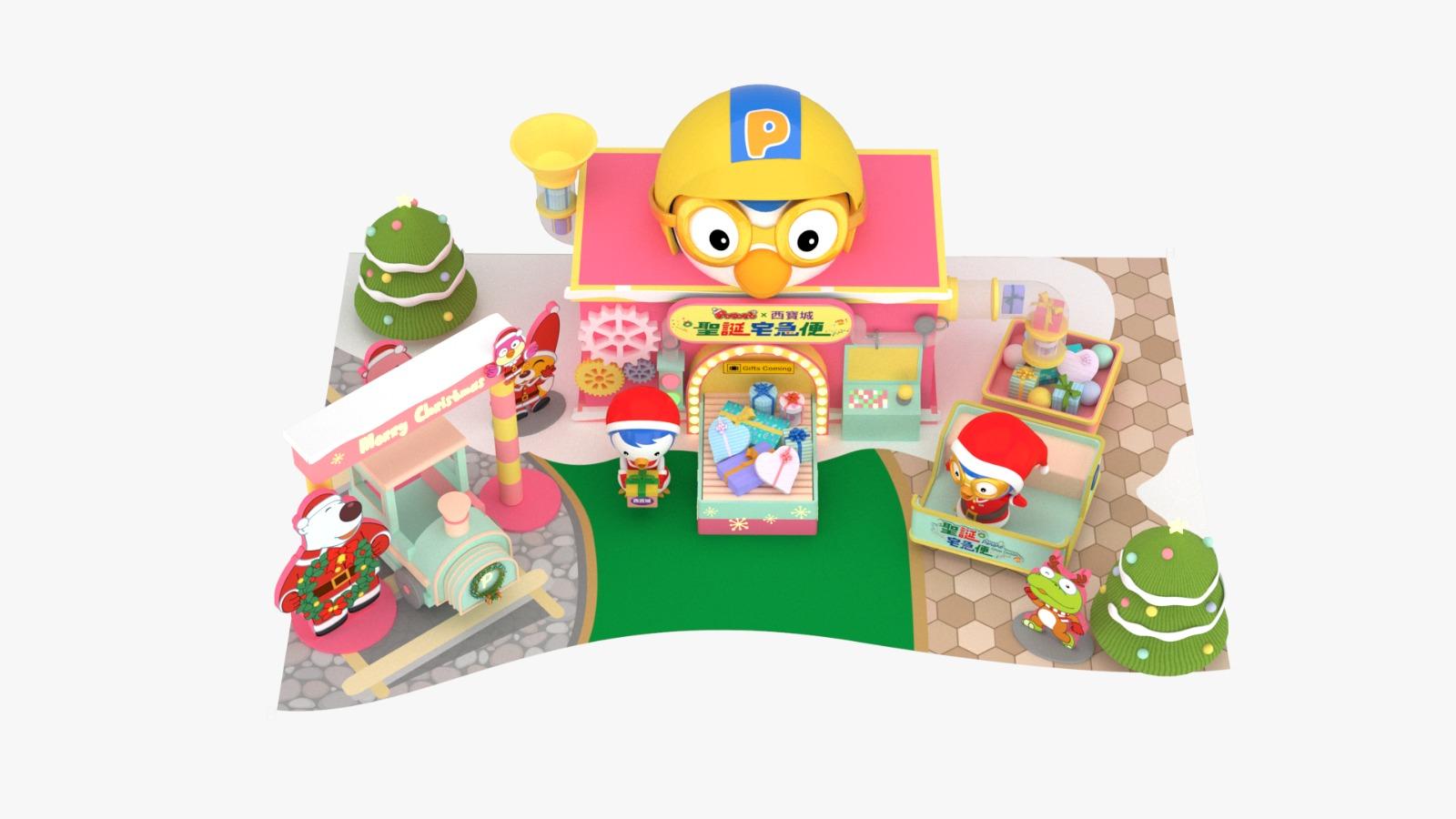 西寶城、昇悅商場 及 昇御商場聯乘韓國人氣巨星小企鵝Pororo