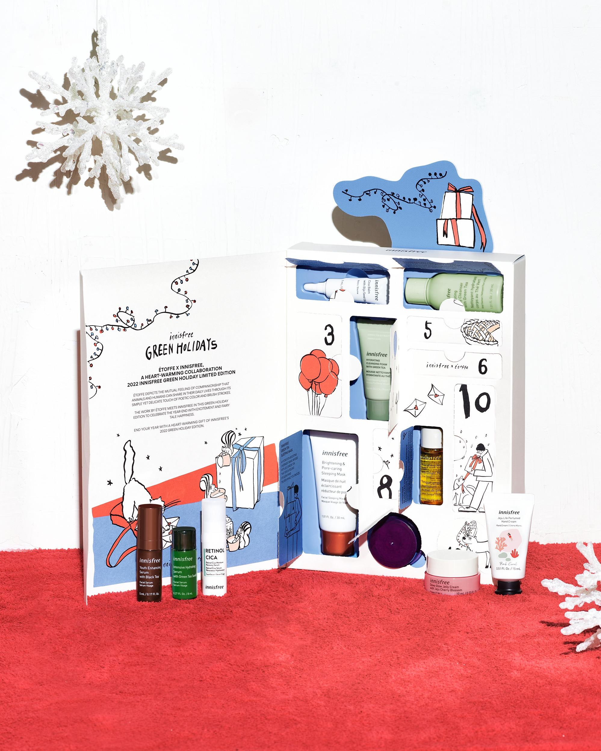 聖誕倒數月曆2022|innisfree童話聖誕倒數月曆 $218 (價值$363)