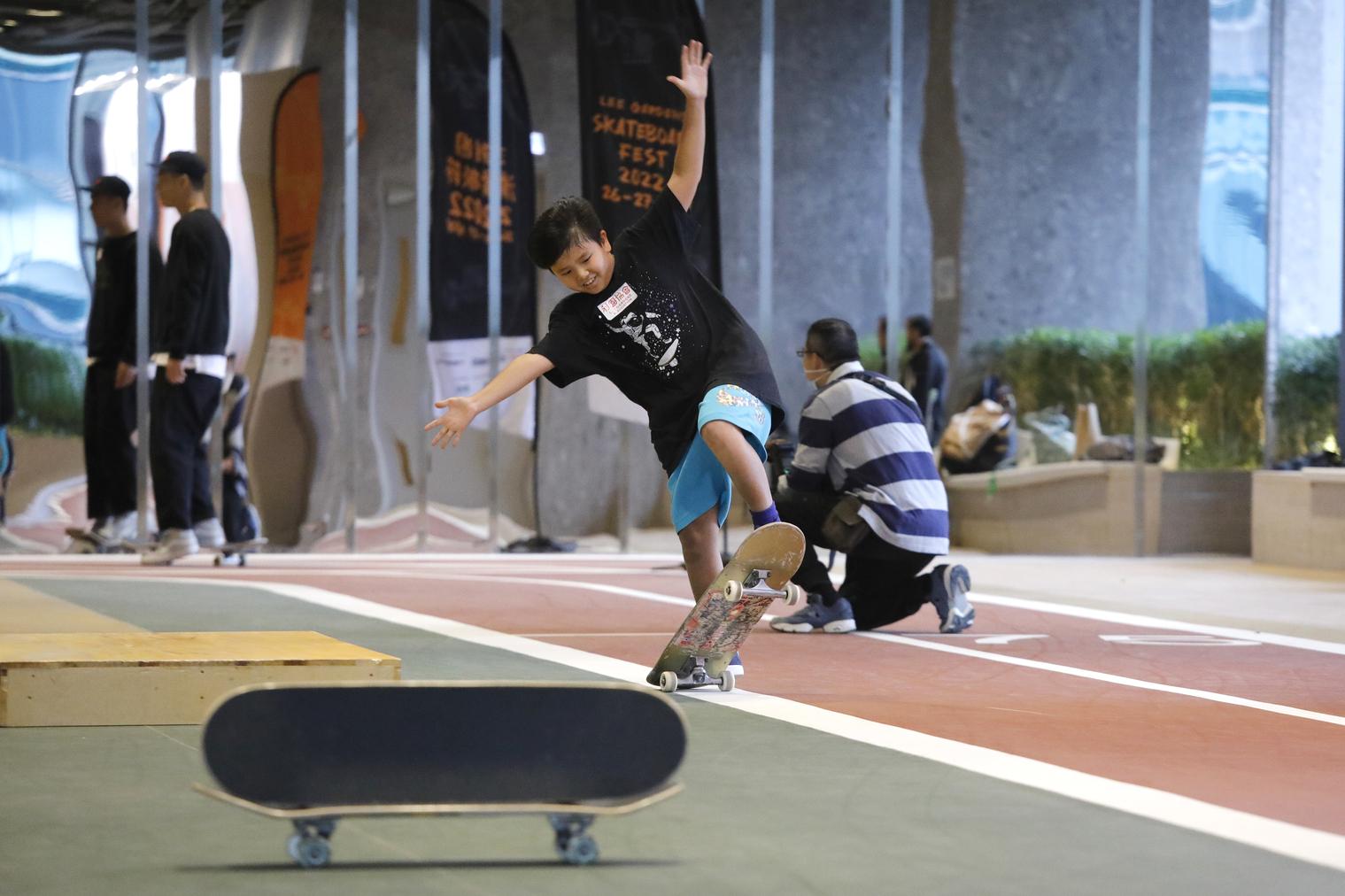 11月27日下午將舉行一場「利園小小精英滑板Show」