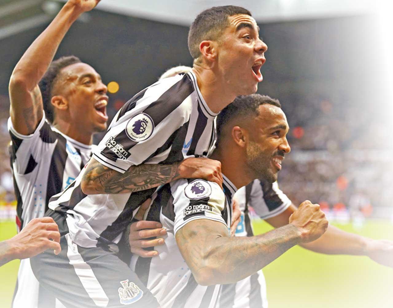 氣勢如虹誓保英超三甲 紐卡素迎擊車路士