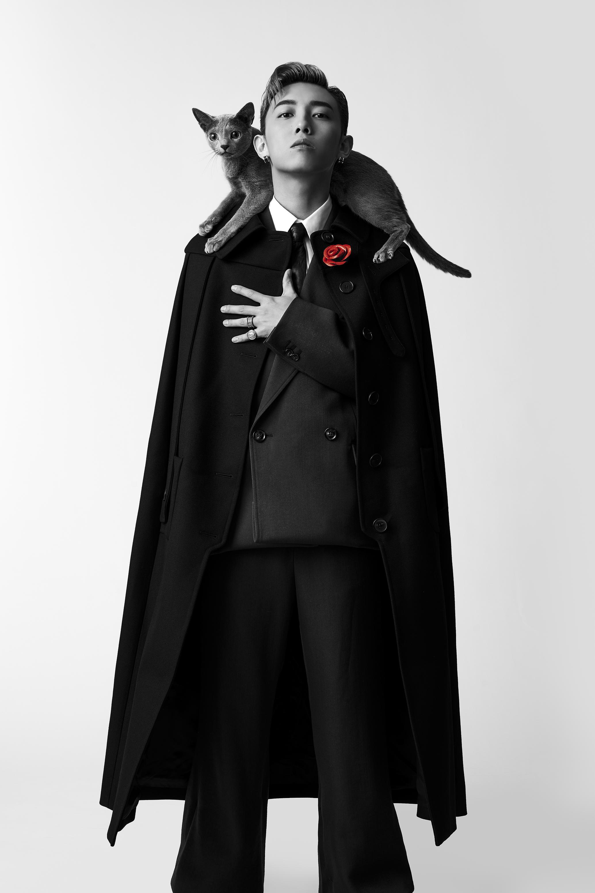 MC拍人生首次個唱海報,特別以亡父最愛電影《教父》作為concept。